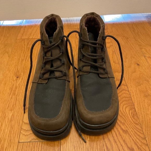 Eddie Bauer Shoes - Eddie Bauer Brown and Black Outdoor Ankle Work Boots, Size 7.5